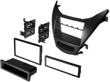Load image into Gallery viewer, Single/Double DIN Car dash Install Kit fit 2011-2013 Hyundai Elantra &amp; Harness
