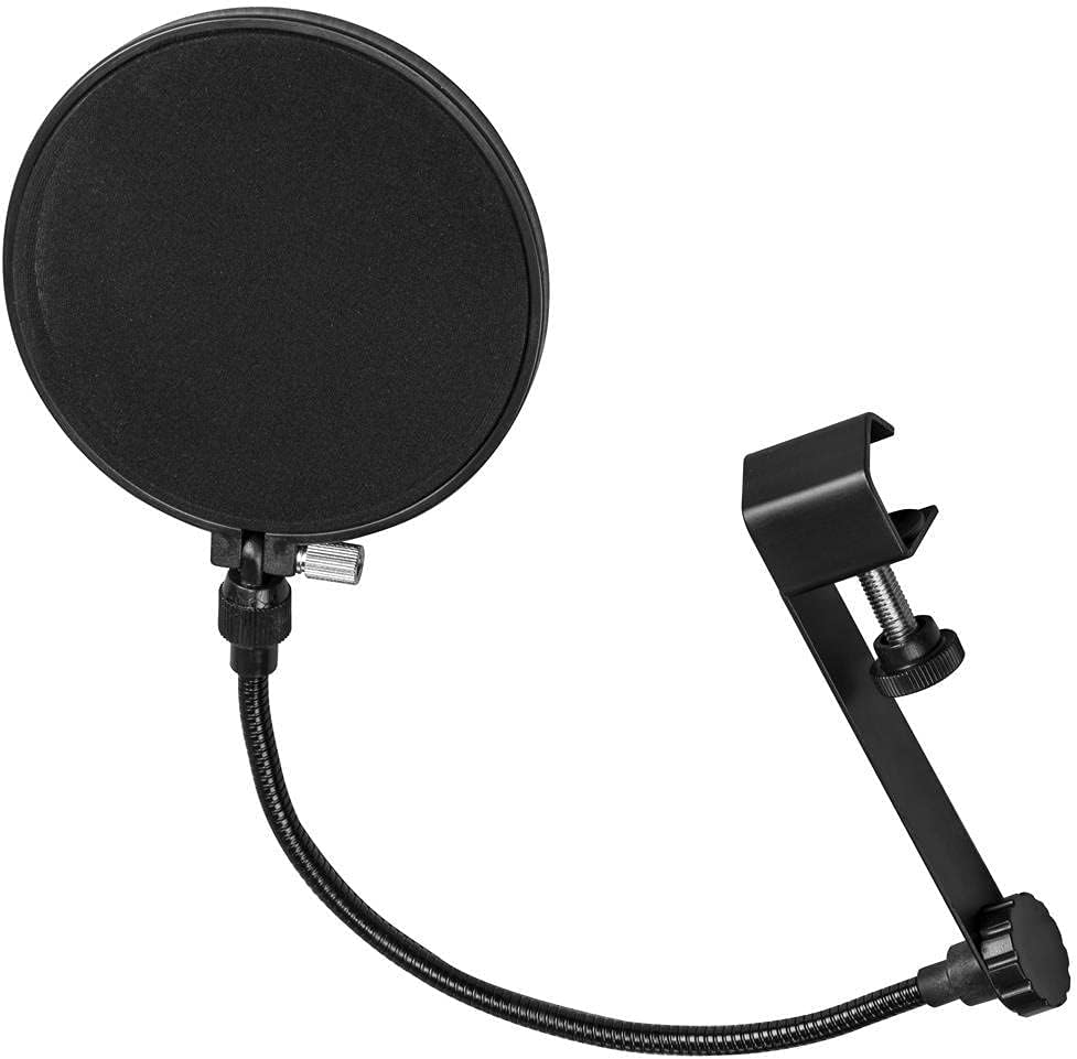 Focusrite Scarlett 2i2 Studio 4th Gen Bundle Portable Isolation Filter Stand Pop Filter