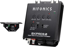 Load image into Gallery viewer, Hifonics BXiPro3.0 Digital Bass Processor Epicenter 2CH Hi/Lo Converter w/ Noise Reduction