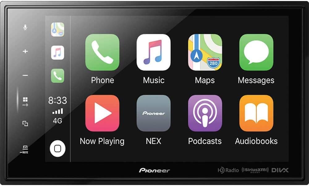 Pioneer DMH-C5500NEX Double DIN Bluetooth SiriusXM 8" Multimedia Stereo Receiver