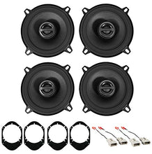 Load image into Gallery viewer, 4 Alpine S-S50 170 Watt 5.25" 5 1/4" Coaxial 2-Way Speakers Bundle With METRA 72-5512 Harness Connector &amp; METRA 82-5600 5.25" To 6 x 8" Replacement Brackets Compatible with 1991-Up Ford (3 items)
