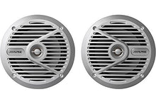 Load image into Gallery viewer, Alpine SPS-M601 6-1/2" 2-way marine speakers (Silver)