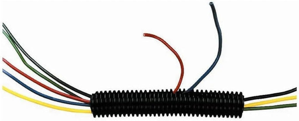 DC Sound 1/8" 2.5mm 50 Feet Split Wire Loom Cable Sleeves Conduit Protective Tubing