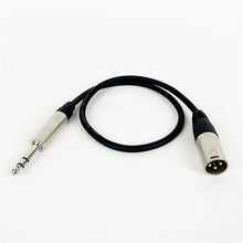 Load image into Gallery viewer, MR DJ USA CQSXM50 50' Pro PA DJ Karaoke XLR Male to 1/4" TRS Stereo Male Plug Audio Balanced Microphone Cable