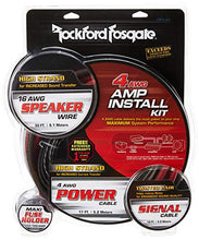 Load image into Gallery viewer, Rockford RFK4X 4 AWG Complete Amplifier Install Kit