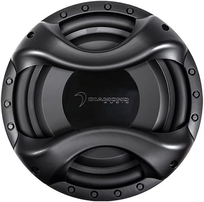 Diamond Audio DMD124SH 12" 300W RMS 4-Ohm Impedance Shallow Subwoofer