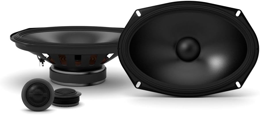 Alpine S-Series S-S69C 6"X9" 2-Way Component Speaker & S-S40 4" Coaxial Speakers