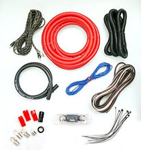 Load image into Gallery viewer, Absolute USA KIT0R4000 0 Gauge Amp Kit Amplifier Install Wiring 1/0 Ga Pro Installation Cables 4000W