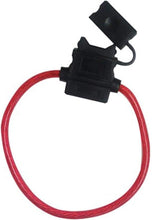 Load image into Gallery viewer, 4 XP Audio XATC8G 8 Gauge ATC In-Line Blade Fuse Holder OFC Copper Wire Protection