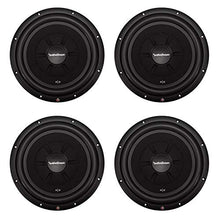 Load image into Gallery viewer, Rockford Fosgate R2SD4-12 12 Inch 500 Watt Shallow Mount Slim Car Subwoofer, Black (4 Pack)