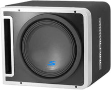 Load image into Gallery viewer, Alpine S2-SB10V x2 Loaded 10" 600w S-W10D4 Subwoofers + Ported Sub Enclosure Box