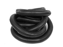 Load image into Gallery viewer, 1.5" x 20' BLACK SPLIT LOOM TUBING Wire &amp; Hose Cover Polyethylene Audio Video