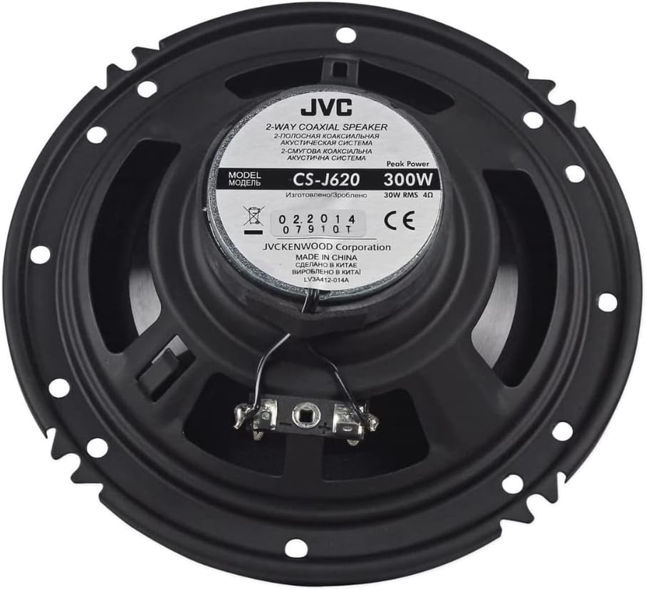 Speaker Adapter for 98-13 Harley Davidson Touring + JVC 6.5" Speakers