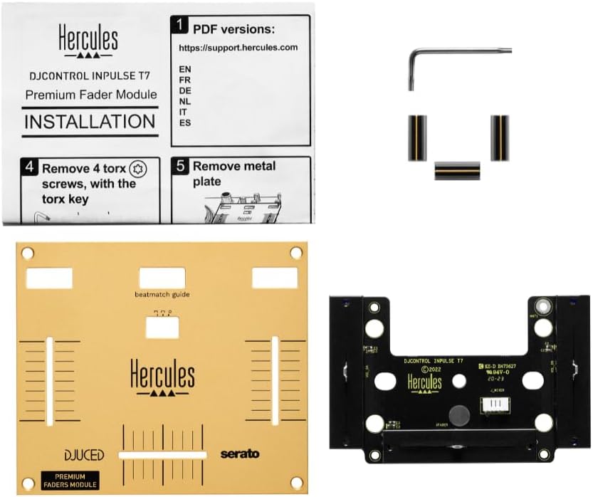 Hercules DJC-INPULSE-T7PRMFAD DJControl Inpulse T7 Premium Fader Module