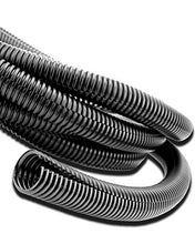 Load image into Gallery viewer, American Terminal 100ft x 1/4" Split Loom Cable Management Tube - Durable Polyethylene Cord Protector Sleeve - Black Wire Wrap for Home, Auto &amp; Office