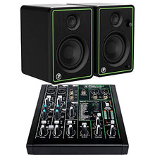 Load image into Gallery viewer, Mackie Bundle with CR4-XBT - Bluetooth Studio Monitor Pair + ProFX6v3 6-channel Mixer with USB and Effects