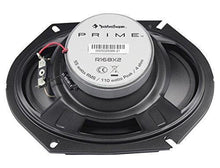 Load image into Gallery viewer, 2 Rockford Fosgate R168X2 Prime 220W Max (110W RMS) 6" x 8" 2-Way PRIME Series Coaxial Car Speakers