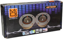 Load image into Gallery viewer, MR DJ HDT800B Pair 4" Speaker Size 400 Watt High Compression Aluminum Titanium Bullet Super Tweeter