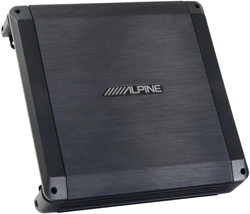 Alpine BBX-T600 2-Channel Amplifier + IBR64 Bluetooth Receiver + 4 Gauge Amp Kit