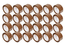 Load image into Gallery viewer, American Terminal 24 Rolls Brown Packing Tape 3" x 110 Yards Strong Heavy Duty Sealing Adhesive Tapes for Moving Packaging Shipping Office and Storage (1x 24 Rolls)