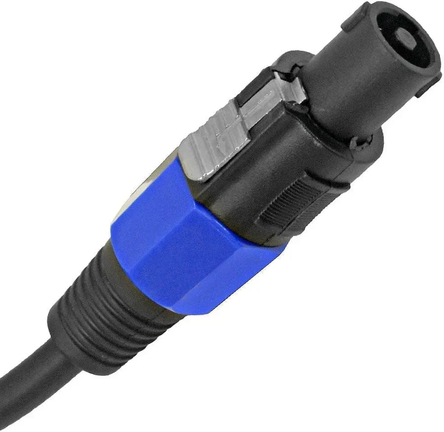 MR DJ CSMSF12 12 Feet PRO PA DJ Speakon Male to Speakon Female Speaker Cable