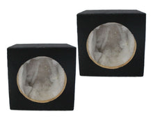 Load image into Gallery viewer, 2 Absolute 6.5" Square Box Speakers, Black Speaker Terminal