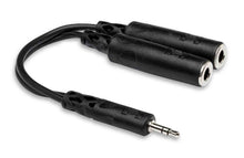 Load image into Gallery viewer, Hosa YMP-233, 3.5mm TRS Male to Dual 1/4" TRS Female Y Cable