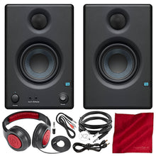 Load image into Gallery viewer, PreSonus Eris E3.5 3.5" Multimedia Monitors + SR350 Professional Headphones