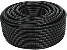 Load image into Gallery viewer, 5 Ft 5/8" Split Wire Loom Conduit Polyethylene Tubing Black Color Sleeve Tube