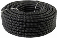 Load image into Gallery viewer, 1/2" Polyethylene Split Wire Loom Tubing - Length: 25 Feet - Color: Black