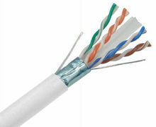 Load image into Gallery viewer, Patron Cat6 Ethernet Cable 23AWG 600Mhz UL Bare Solid Copper Wire UTP 500' White