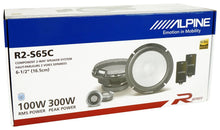 Load image into Gallery viewer, Alpine R-Series R2-S65C 6.5" 300 Watts Component Car Audio Speaker