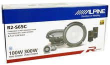 Load image into Gallery viewer, Alpine R2-S65C 6.5" Component Speaker + Adapter &amp; Harness Fit Select Honda Acura