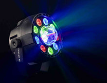 Load image into Gallery viewer, Colorkey CKU-1080 Party Light FX Compact LED Wash Light with Motorized RGB Party Bulb Effect
