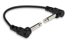 Load image into Gallery viewer, Hosa CFS-606 Molded Right-Angle Guitar Patch Cable, 6 inch (6 pack)
