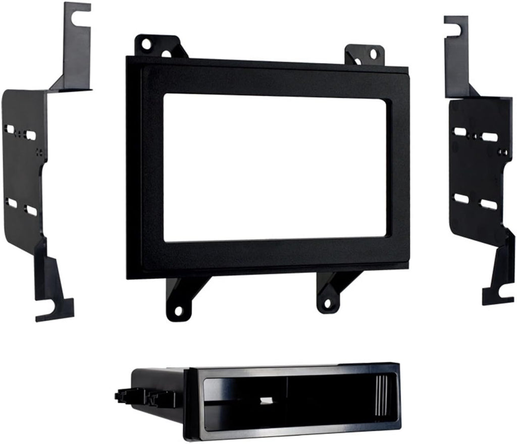 Metra 99-3045 GM Small Truck 1994-97 DIN and Double DIN Radio Bundle