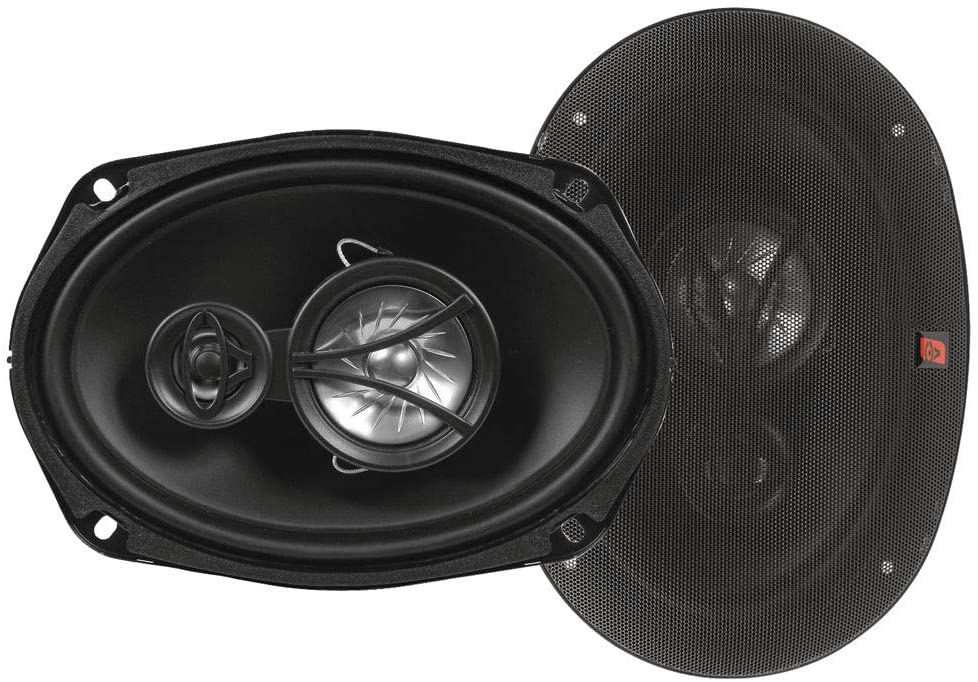 CERWIN VEGA XED693 6 x 9 Inches 350 Watts Max 3-Way Coaxial Speaker Set & Metra 72-7800 Speaker Connector Harnesses for Select Honda Vehicles