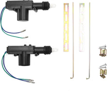 Load image into Gallery viewer, 2 PACK POWER DOOR LOCK KIT UNIVERSAL CAR ACTUATORS 12-VOLT MOTOR