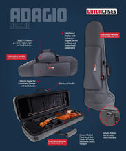Load image into Gallery viewer, Gator Cases GL-OBOE-23 Adagio Series EPS Polyfoam Lightweight Case for Oboe