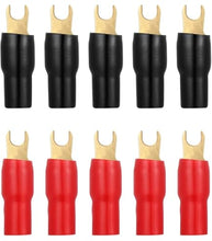 Load image into Gallery viewer, Install Bay US810 Spade Connectors 8Ga #10 5Pr Red/Black