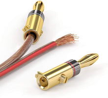 Load image into Gallery viewer, American Terminal 20 Gauge 1000 Feet Speaker Wire Cable with Flex Clear PVC Sheathing Ideal for Home Theater Speakers, Marin, and Car Speakers Installation