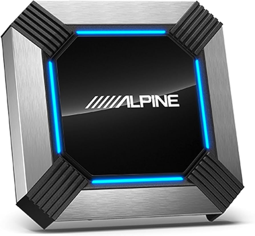 Alpine PXE-X121-12EV 12-Channel Hi-Res Digital Sound Processor and Amplifier Bundle
