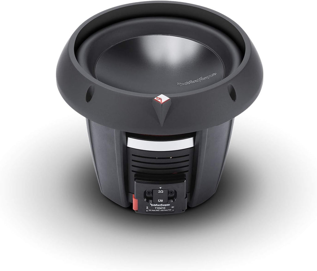 Rockford Fosgate Power T1D410 1200W 10" Power Series Dual 4-ohm Car Subwoofer