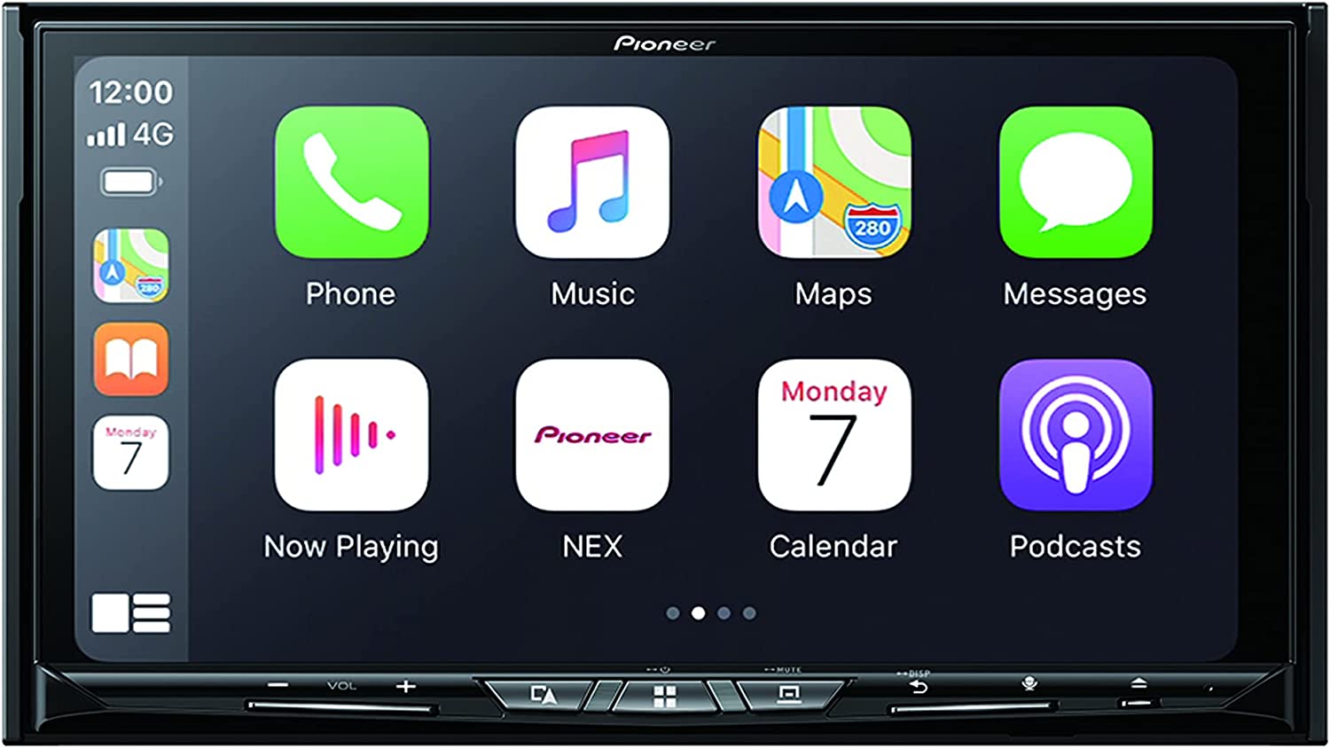 Pioneer AVIC-W8600NEX Double DIN 7" Amazon Alexa, Android Auto, Apple CarPlay, Bluetooth Multimedia Digital Media Navigation Receiver