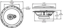 Load image into Gallery viewer, 2 Pair Rockford Fosgate R165X3 Car Speaker 180W 6.5" 3-Way Coaxial Speakers