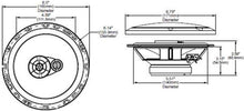 Load image into Gallery viewer, Rockford Fosgate Prime R165X3 6.5" 3-Way Full Range Coaxial Speakers