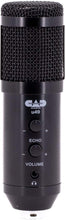Load image into Gallery viewer, CAD Audio U49 USB Large Format Side Address Studio Microphone with Headphone Monitor and Echo