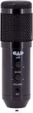 CAD Audio U49 USB Large Format Side Address Studio Microphone with Headphone Monitor and Echo