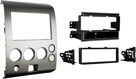 Absolute RADIOKITPKG1 Fits Nissan Titan 2004-2005 Double DIN Stereo Harness Radio Install Dash Kit