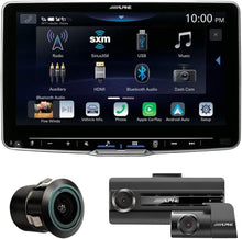 Load image into Gallery viewer, Alpine ILX-F509 9" Digital Multimedia Receiver Bullet Camera DVR-C310R Dash Camera
